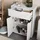 Vicco Alina Badschrank 60 x 86 x 30 cm Weiß