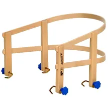 Colint Schlittenlehne aus Holz Schlitten-Kindersitz Rückenlehne Sitzhilfe Lehne