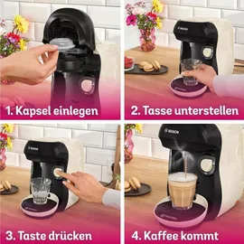 Bosch Tassimo Happy friendly TAS107E schwarz/beige