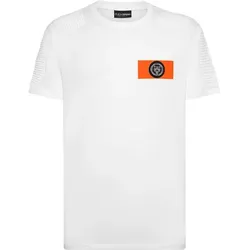 PLEIN SPORT Herren Shirt T-shirt, Wei?, L