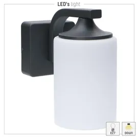 LED's light Außenleuchte anthrazit 1x E27 IP44
