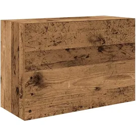 vidaXL Bad-Wandschrank 60 x 25 x 40 cm Altholz-Optik