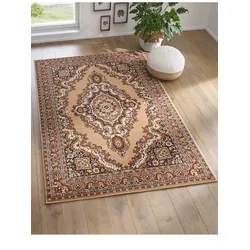 Teppich Gr. 9, beige, B:80cm H:7mm L:250cm, Polypropylen, Polypropylen, Teppiche