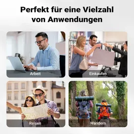 Wiltec Gepäckträgertasche 16 l schwarz