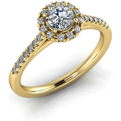 Verlobungsring VR09 750er Gelbgold - 2371