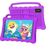 Tibuta 7 Kinder-Tablet, 7 Zoll 1024 x 600 IPS HD-Display, WiFi 2G + 32 GB, Kindersicherungsmodus, Kleinkinder-Tablet mit kinderfreundlicher Hülle für die Kids Edition (Lila)