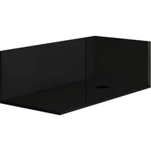 MIRLO Duschrückwand Nexo schwarz 70x180cm