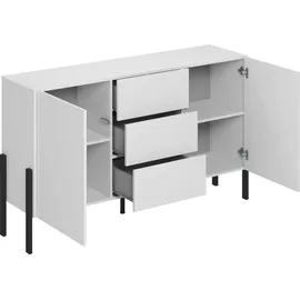 OTTO home Jukon 150 x 90 x 40 cm Weiß