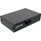 InLine InLine® Seriell-Umschalter manuell 2-Fach, RS232, 9-polig Sub-D