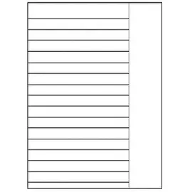 Ursus Ursus® Collegeblock green Lineatur 25 liniert DIN A4 Außenrand, 1 Block