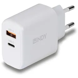 Lindy 65W USB Typ A & C GaN Charger - PC-/Server Netzteil - Parallel