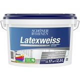 SCHÖNER WOHNEN-Farbe Mix Latexfarbe Latexweiß zum Mischen lassen 2472./2,5.1 (Basismischfarbe 1, 2,5 l)