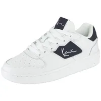 Sneaker KARL KANI "89 CLASSIC", Herren, Gr. 43, weiß, dunkel blau, Leder, Schuhe Sneaker