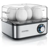 Arendo Eight-cook 8 Eier + Eipicker Silber