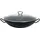 RIESS Wok m.Glasdeckel 36cm, Pfanne - Kochtopf, schwarz,