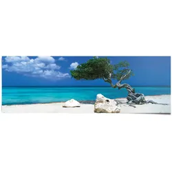 Poster REINDERS "Tom Mackie divi divi Baum", blau (farbe bild(er): blau), B:158cm H:53cm, Papier, Bilder
