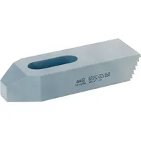 AMF Spanneisen 6314V mit Treppenzähnen Länge 80 mm für