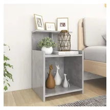 vidaXL Nachtschrank Betongrau 40 x 35 x 60 cm Grau