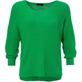 aniston plus Strickpullover im dezenten Ajour-Strickmuster Grün 54