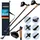 Sportana Nordic Walking Stöcke 68 bis 135 cm rot