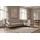 Home Affaire Ecksofa HOME AFFAIRE "Pinto Skandi, 290 cm, Chenille, Struktur, Ottomane links / rechts", beige (creme), B:290cm H:89cm T:217cm, 100% Polyester, Sofas, Ecksofa, mit Keder, Massivholzfüße Eiche geräuchert, Wellenunterfederung