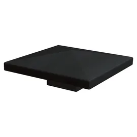 OSMO Pfostenkappe 12 x 2 cm Anthrazit/Aluminium