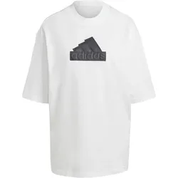 ADIDAS Damen Shirt Future Icons Badge of Sport, WHITE, S
