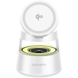 4smarts Qi2 Charging Station Aura Sound, weiß