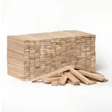 EdpaS Parkett Premium 3,5kg Brennholz - Anzünder aus Eichenholz, Bio Kaminanzünd