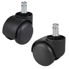 AMSTYLE Stuhlrollen für Teppichböden, 5 St.