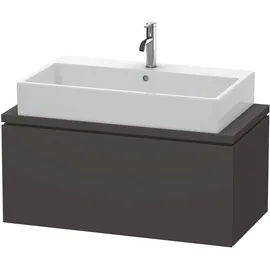 Duravit L-Cube 92x47,7cm, graph matt, f Kons, 1 Auszug