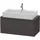 Duravit L-Cube 92x47,7cm, graph matt, f Kons, 1 Auszug