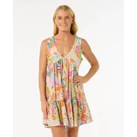 Rip Curl Cala Vadella Cover Up Kurzes ärmelloses Kleid