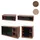 Mendler HWC-K75 TV-Rack 0 cm Braun Holz, Spanplatte
