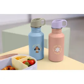 Lässig Trinkflasche Pattern Party Blue/Green 0,5 l