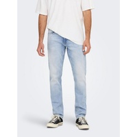 Only & Sons Regular-fit-Jeans »WEFT«, Blau