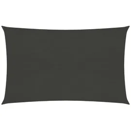vidaXL Sonnensegel 160 g/m2 Anthrazit 2x4,5 m HDPE
