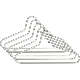 Spinder Kleiderbügel SPINDER DESIGN "Victorie", grau (aluminiumfarben), B:42cm H:21,5cm T:1cm, Metall, Kleiderbügel, Kleiderbügel, Breite 42 cm