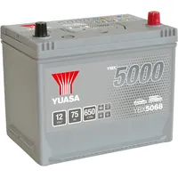 YUASA Autobatterie 75Ah 650A YBX5068 YBX5000 D26 Starterbatterie