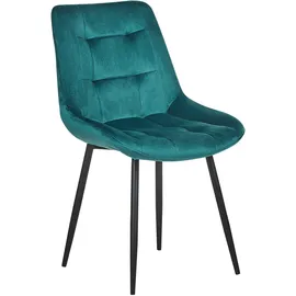 Beliani Esszimmerstuhl 2er Set MELROSE