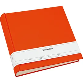 Semikolon Uni Classic Fotoalbum XL orangefarben