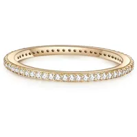 Glanzstücke München Ring aus Sterling Silber mit Zirkonia in gelbgold | Gr.: 48
