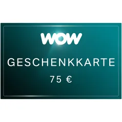WOW Geschenkkarte 75€