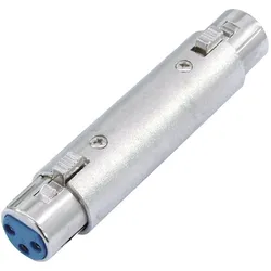 Omnitronic 30226572, XLR, 3pin XLR, Silber