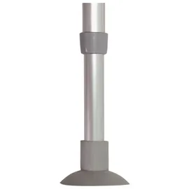 DRIVE Duschhocker Delphi 2 Plus grau mit zwei Hygieneausschnitten