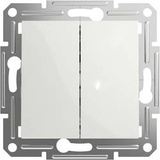 Schneider Electric Doppel-Wechselschalter Asfora Weiß (RAL 9003) EPH0670121D