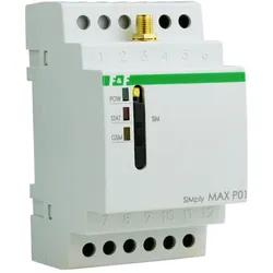 GSM-Fernsteuerungsrelais SMS-Steuerung 2×Eingang 2×SIMply MAX-Ausgang P01 F&F 6943