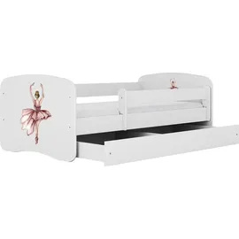 raumhirsch furniture Kinderbett 80 x 180 cm Holzwerkstoff weiß