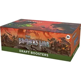 MAGIC: The Gathering The Brothers' War Draft-Booster Display (36 Packs, englisch)