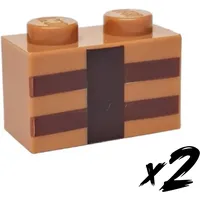 LEGO • Crafting Table • Werkbank • Brick 1x2 • Minecraft • 3004pb123